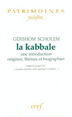 La Kabbale de Scholem